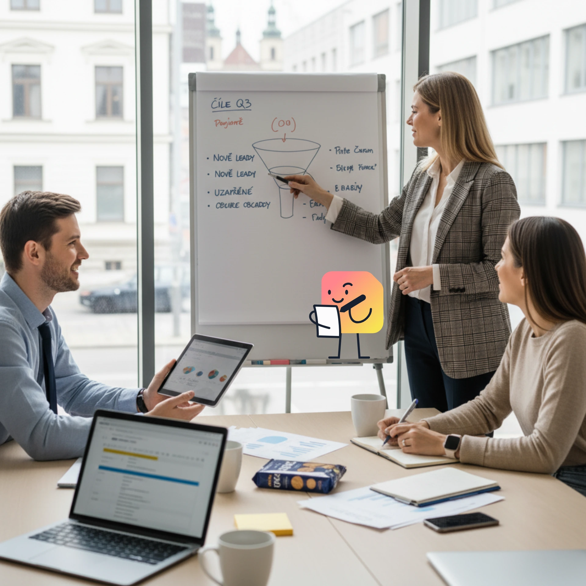 Fotografie ze školení